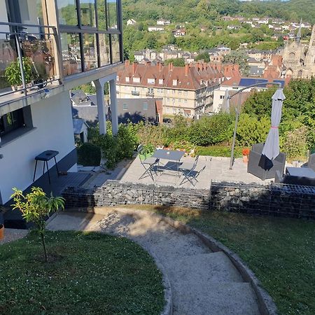Du Haut Des Rives - Bel Appt Pour 4 Caudebec-en-Caux Exterior foto